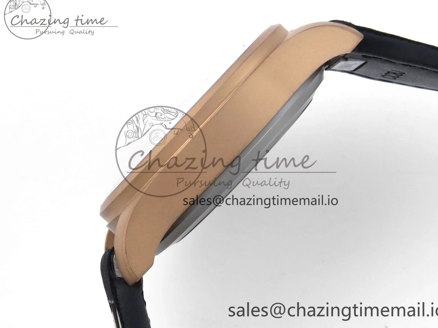 MIROTIME 0124 Affordable Big Pilot IW329703 M+F 1:1 Best Edition Black Dial on Black Nylon Strap MY 7004